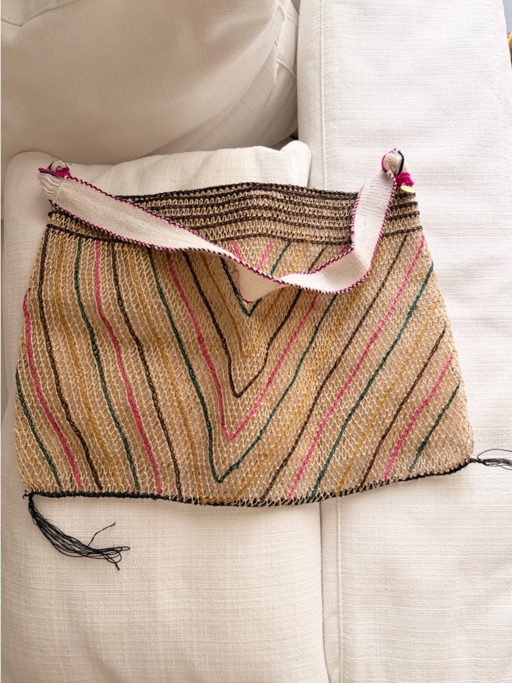 Bassac natural fiber woven bag